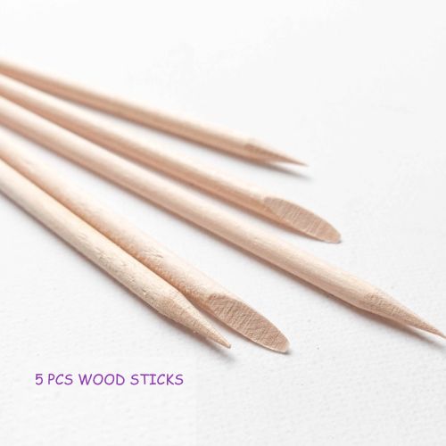 Wood stick for cuticle care, nail art design , nail accessories, nail supply Canada