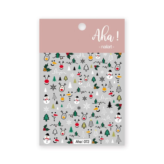 nail art sticker, Christmas theme nail art sticker, nail supply Canada