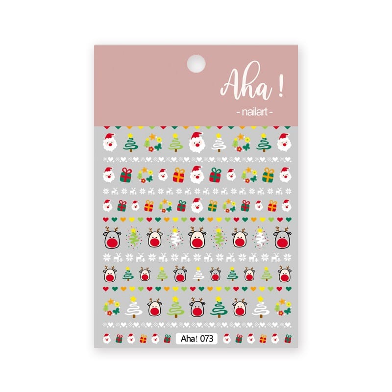 Nail Art Sticker- Christmas Theme #073