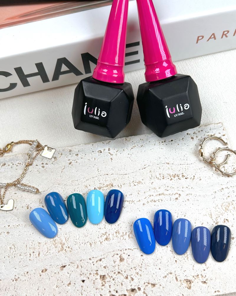 blue colors, blue gel polish, non toxic beauty products, nail supply Canada