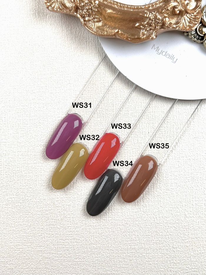 Gel nail polish, gel color, non-toxic gel polish, fall color, warm color, nail supply Canada