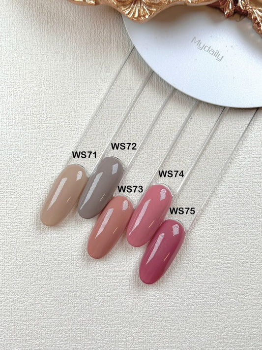 gel polish, gel nail polish, nude shades gel color, natural color, non-toxic gel color, nail supply Canada