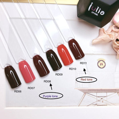 Julia Series Gel Polish- RD06-RD11